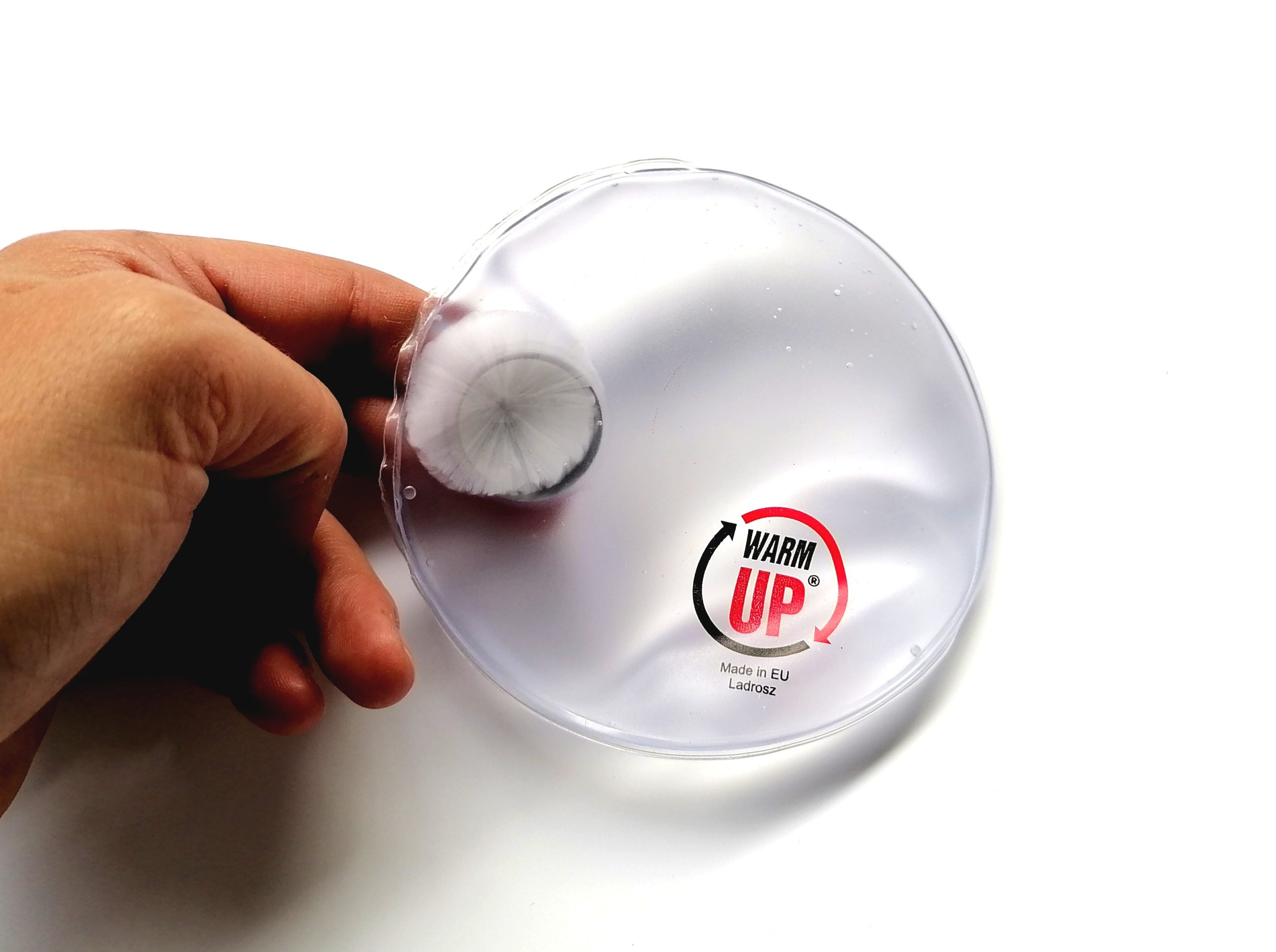 Warm Up® Újrahasználható Melegítő tasak - Kör alakú kézmelegítő, zsebmelegítő, fülmelegítő hőtasak